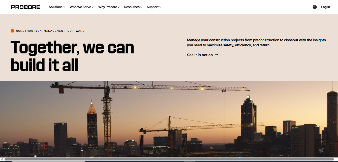 PROCORE Screenshot 1